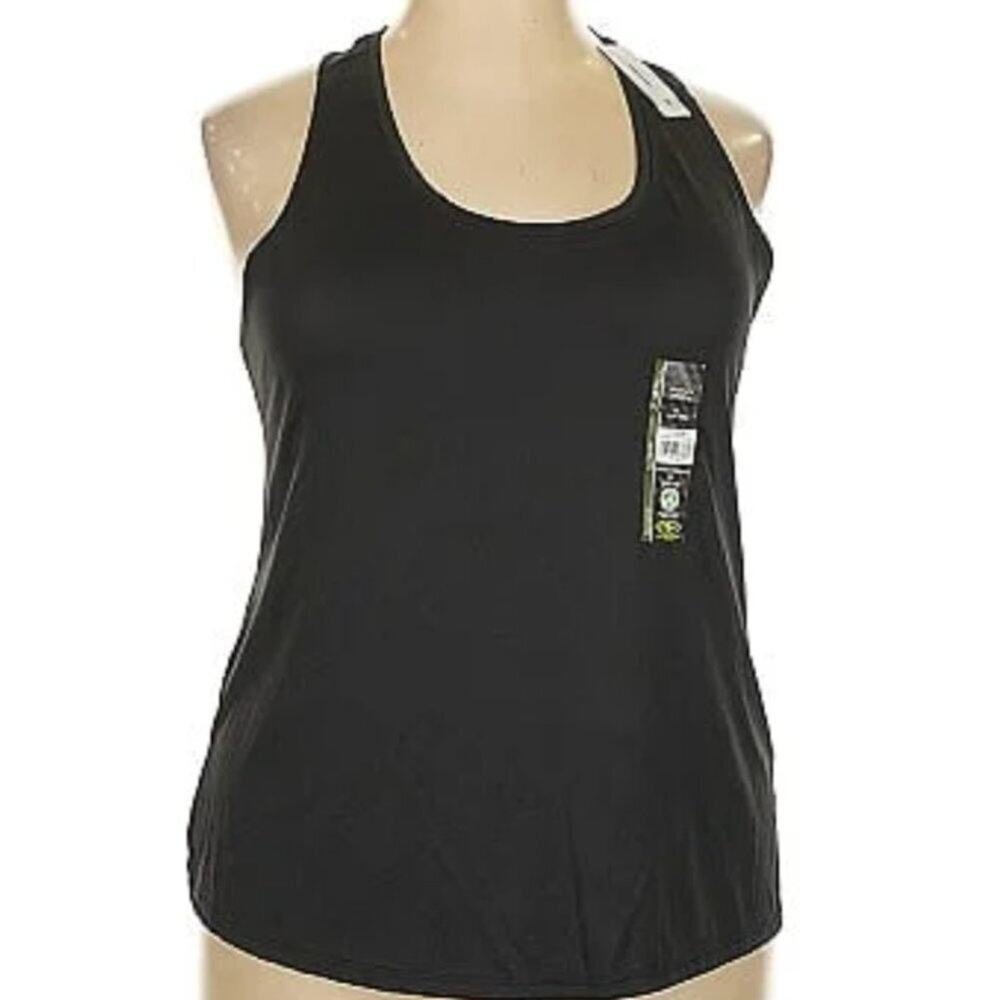 Black Sleeveless Racerback Tank Top size small‎